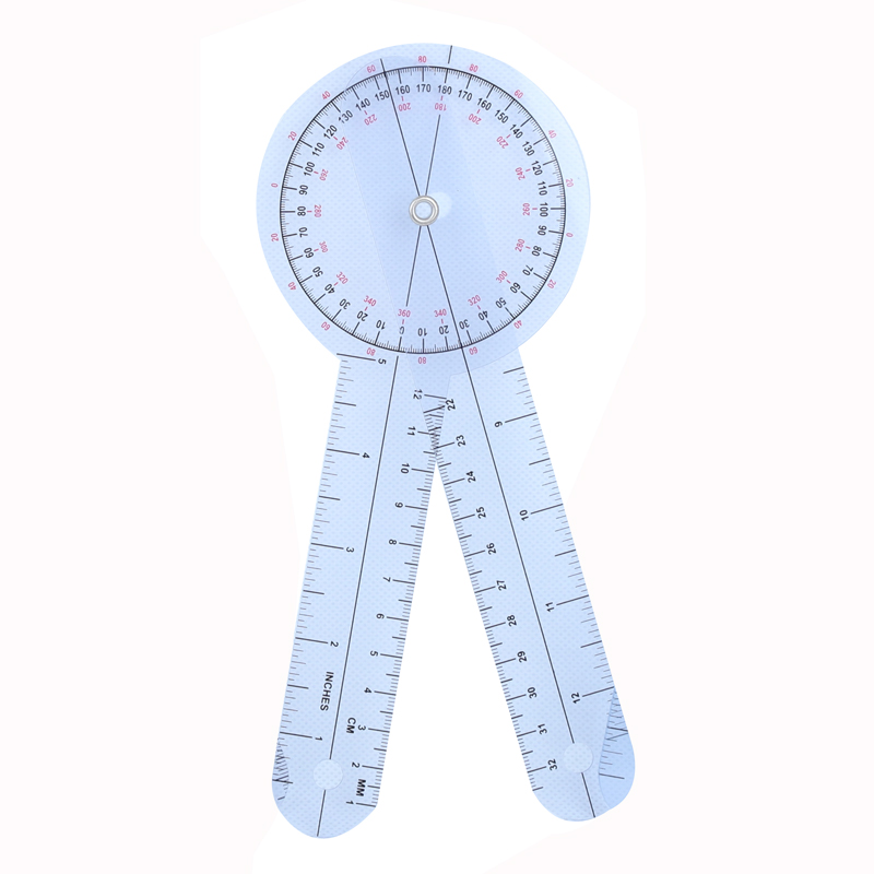 8 Inch Plastic Measuring Tool Goniometer 